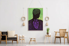 Conquered Heart Painting Wall Art