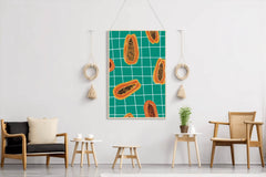 Painting Papaya Fruit Pieces - beink online art store