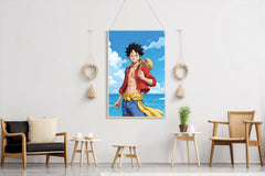 Monkey D. Luffy Anime Wall  Art