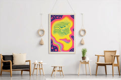 Psychedelic Painting Wall Art