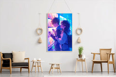 Anime Couple Wall art