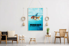 Mindset is Everthing Motivational Wall Art