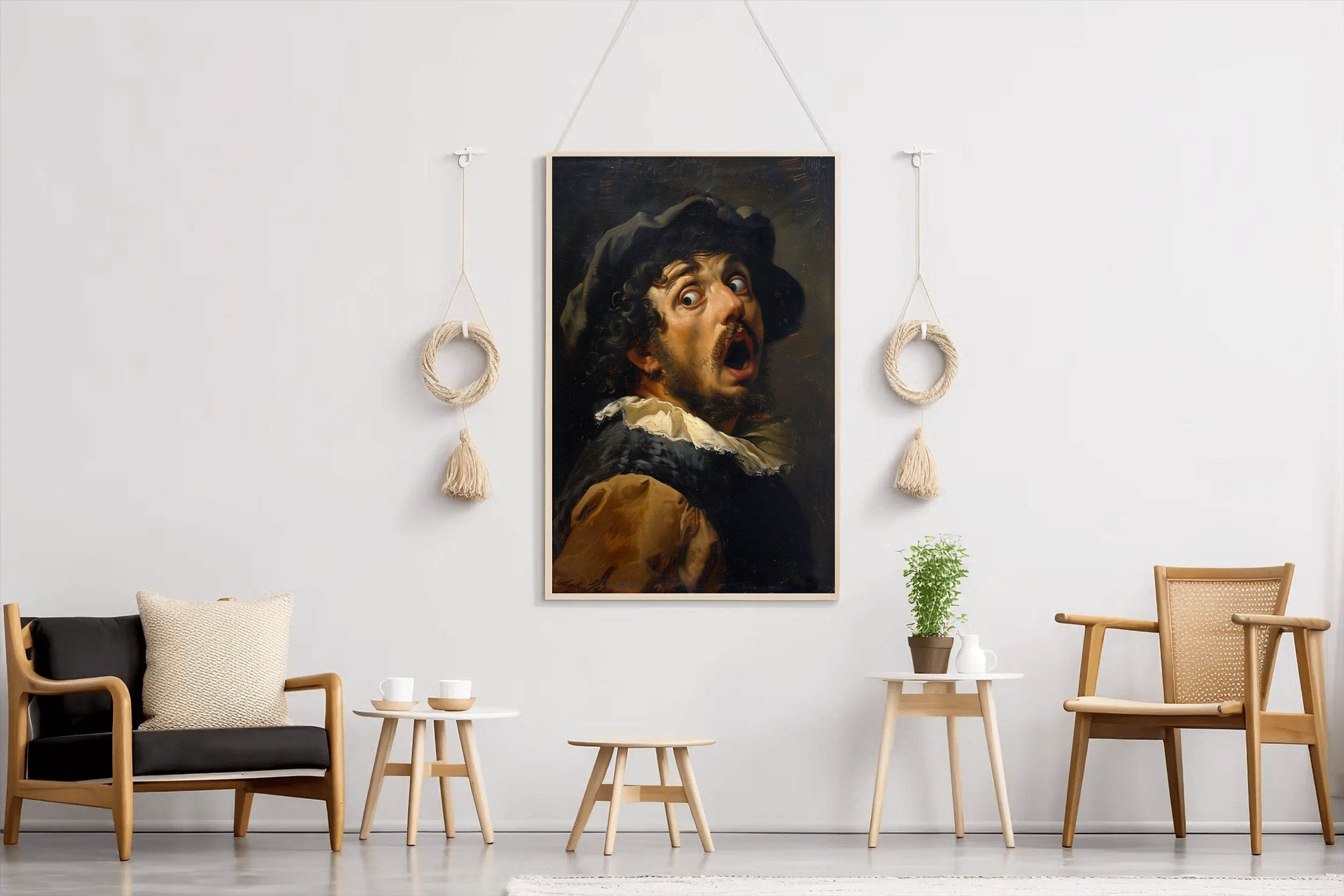 Painting Of Sir Vancalot Wall Art - beink online art store