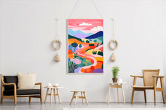 Desert Path Painting Wall Art