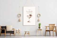 Chocolate Cocktail Wall Art