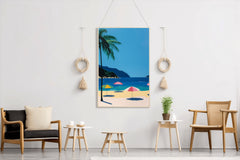 Summer Vibes Modern Wall Art