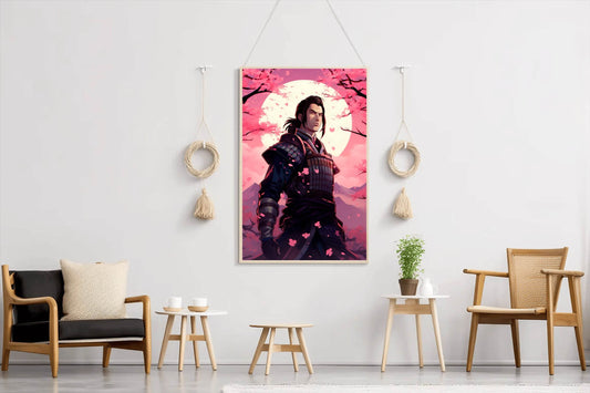 Samurai traditional Anime Wall Art - beink online art store