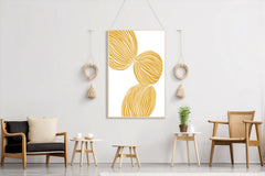 Yellow Braid Wall Art