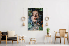 Aquatic Tranquility Modern Wall Art