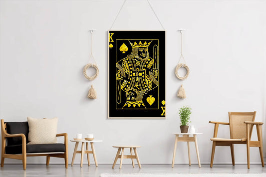 King of Spade Wall Art - beink online art store