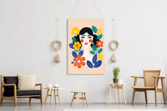 Flower Girl Wall Art