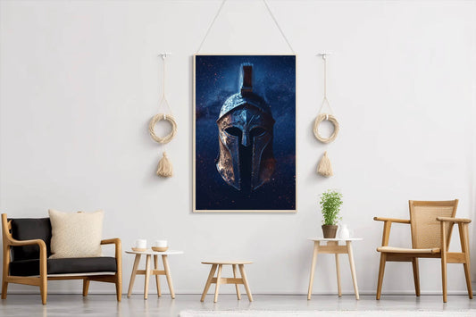 Spartan Helmet Wall Art - beink online art store