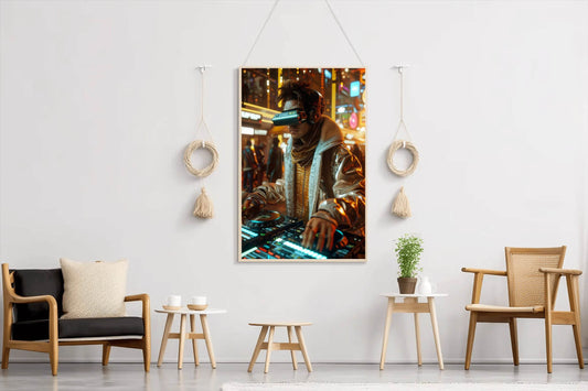 Cyberpunk Digi VR Wall Art - beink online art store
