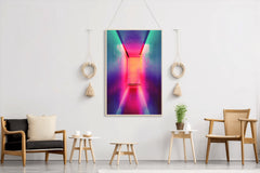 Multicolor LED Room Abstract Wall Art