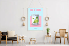 Gin Tonic Wall Art