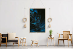 Oil Paint Milkyway View Abstract Wall Art