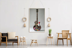 JSA Model Electric Guitar Wall Art