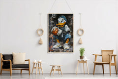 Basketball  Streetwise  Donald  Duck Wall Art