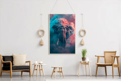 Indian Elephant Animal Wall Art