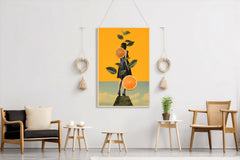 Modern Elegant Lady Abstract Wall Art