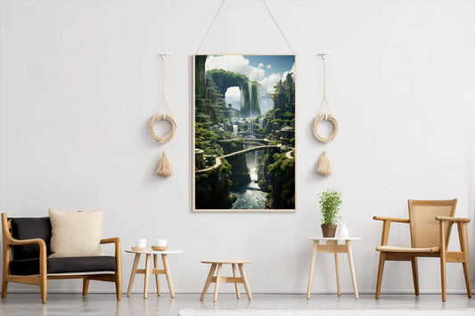 Lush Valleys Wall Art - beink online art store