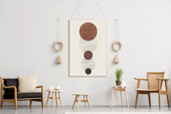 Geometric Circular Abstract Wall Art