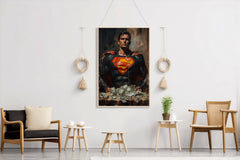 Premium Painting of Superman