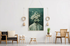 Bloom Within Human Body Wall Art