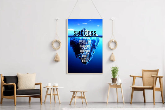 A Path to Success Motivational Wall Art - beink online art store