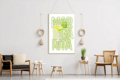 Margarita & limon Cocktail Wall Art