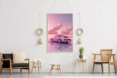 Porsche911 Pink Wall Art