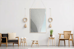 Building Bottom Curved View Abstract Wall Art