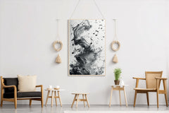 Flying Musical Notes Wall Art