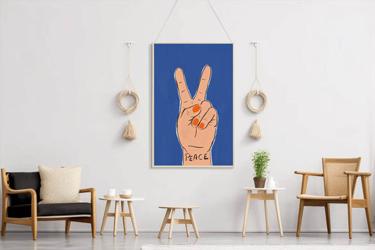 Symbol of Peace And Friendship Wall Art - beink online art store