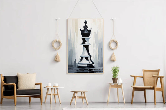 Chess Knight Picture Wall Art - beink online art store