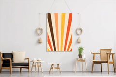 Painting of Colored Rays - beink online art store