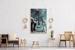 Live Nature With Guitar Wall Art - beink online art store