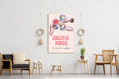 Giggle Juice Wall Art