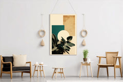 Modern Leaves Abstract Wall Art