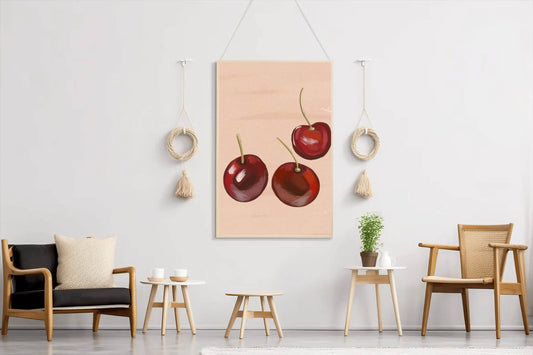 Cherry Painting Wall Art - beink online art store