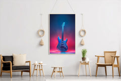 Jazz Electric Guitar Wall Art