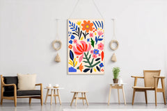 Painting Different Colored Flowers - beink online art store