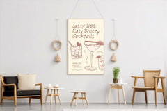 Ice Cocktail Wall Art