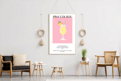 Pina Colada lemon Wall Art