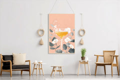 Glass of Orange Juice Wall Art