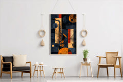 Saxophone Oil Painting Wall Art