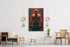 Master Flame Sports Aesthetic Wall Art Poster for Living Room, Home & Wall Decor | McGregor