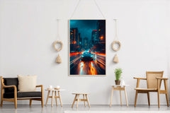 Tesla Model S Wall Art