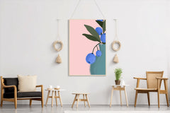 Blueberry Stem Wall Art