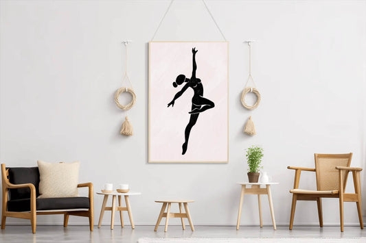 Black and White Dance Wall Art - beink online art store